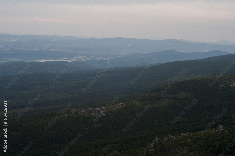 Fototapeta premium mountains in Poland - Karkonosze 