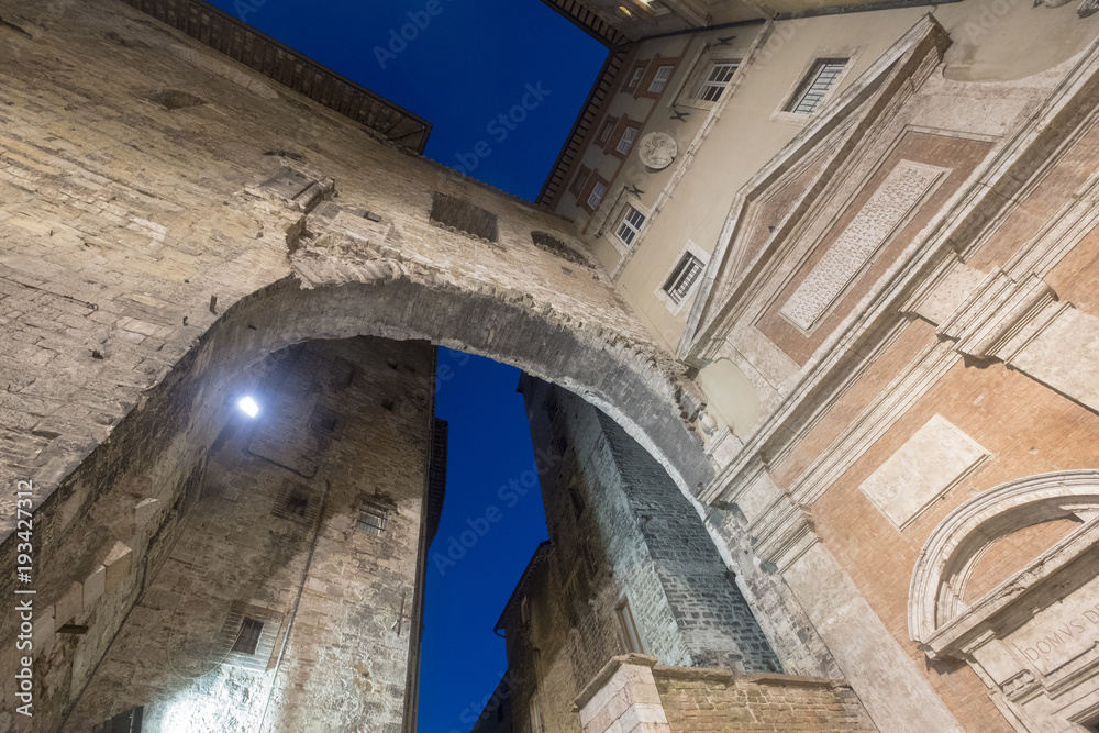 Historic buildings in Perugia