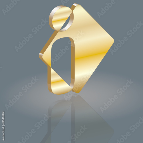 Goldquadrat i