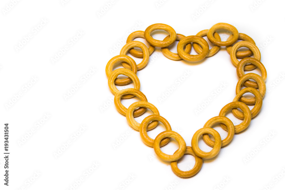 Obraz premium Sweet heart as a gift for Valentine's day