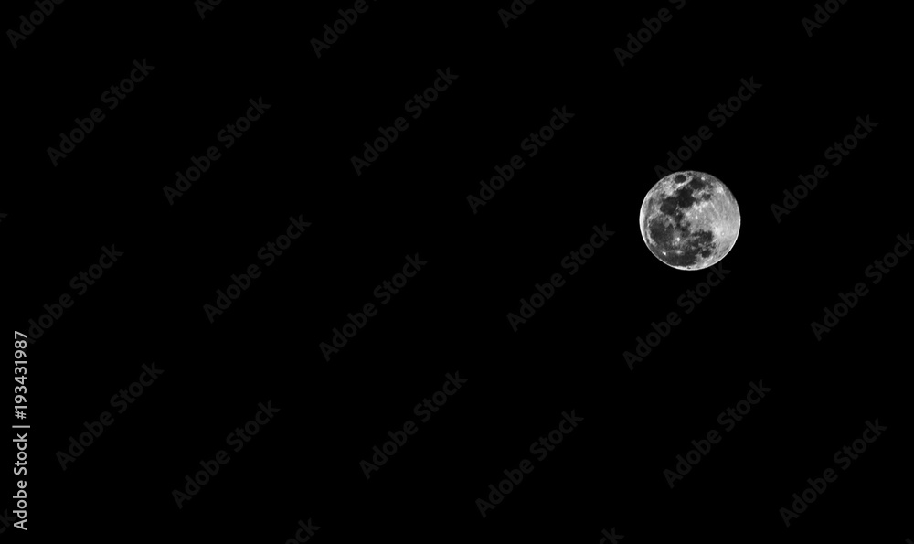 Black and White Moon Black and White Moon