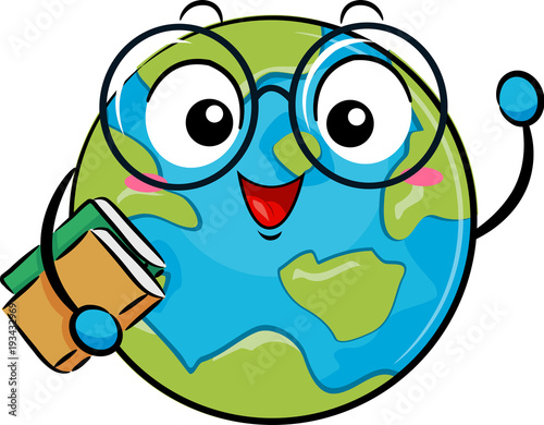 Mascot Earth Book Eye Glass...