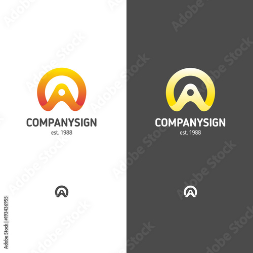 Abstract logo in a modern style
