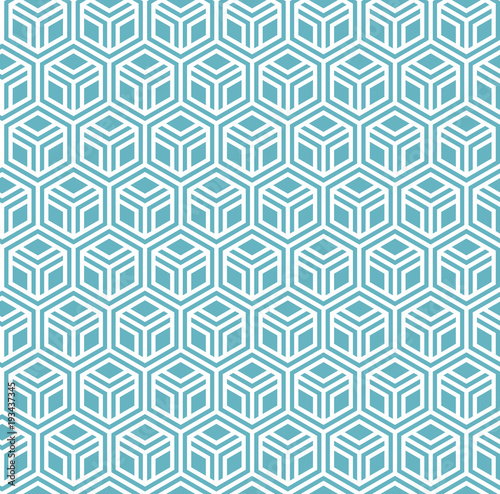 Vector Geometric Pattern, Seamless Background with Rhombus. Abstract Simple Ornament. Contemporary texture for Design.