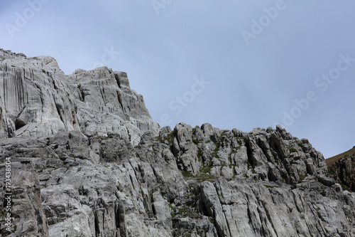 Wandern Berge Felsen in den spanischen Pyrenäen