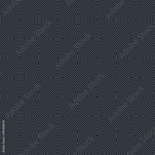 seamless Pattern black gray circles tile © CC-IMAGES