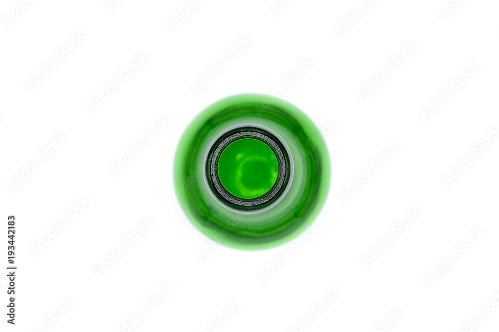 green bottlenose isolated on white background. green bottlenose isolated on white background.