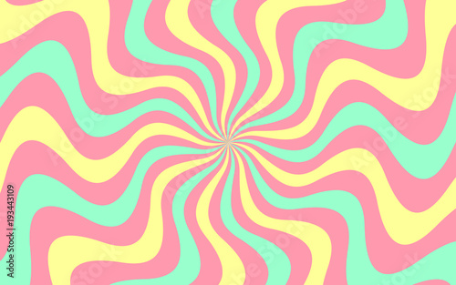 Vector background with Wavy Lines