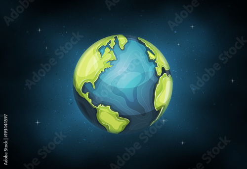 Earth Planet Background
