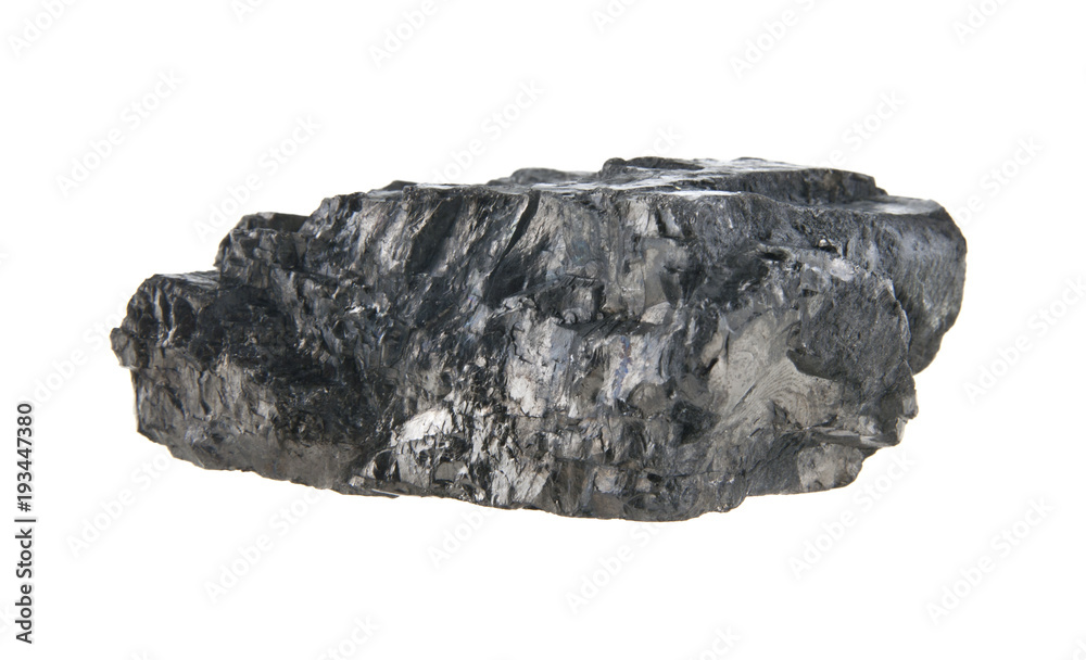 coal isolated on white background coal isolated on white background