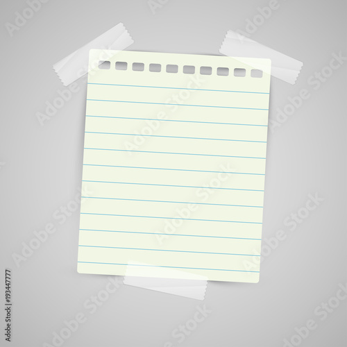 Business paper labels for advertising or for webpages, vector.