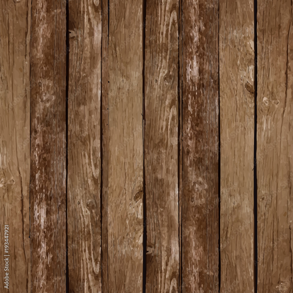 Vector wood plank background.