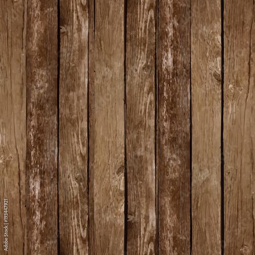 Vector wood plank background.