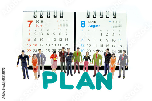 2018カレンダー PLAN #193451972