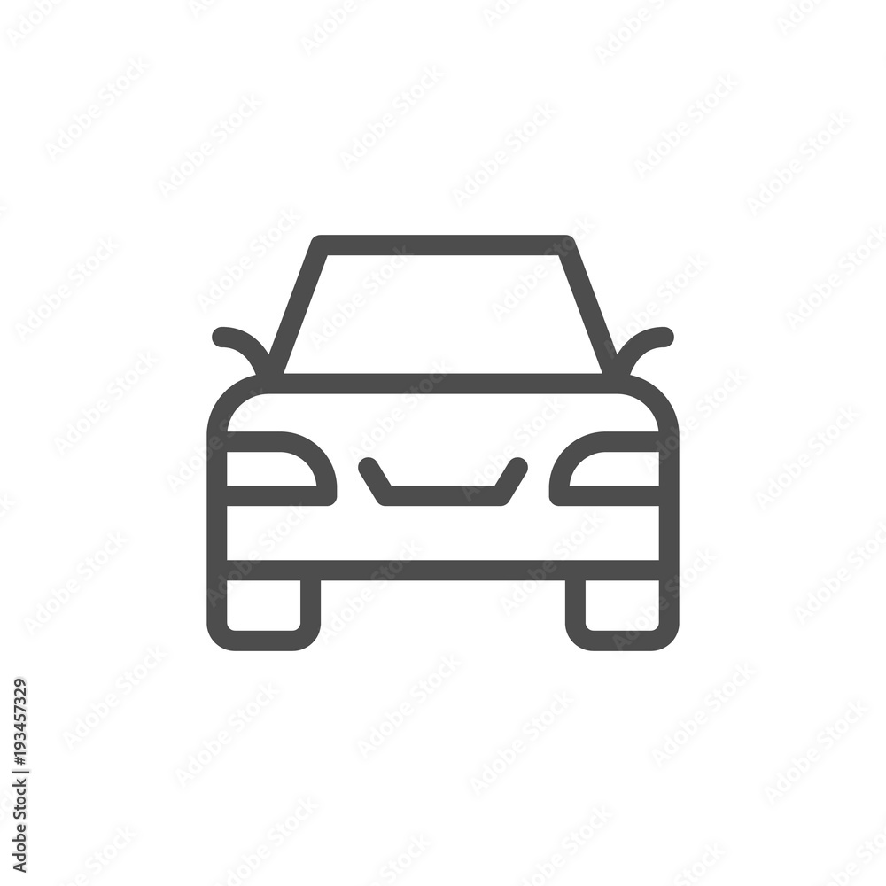 Car line icon