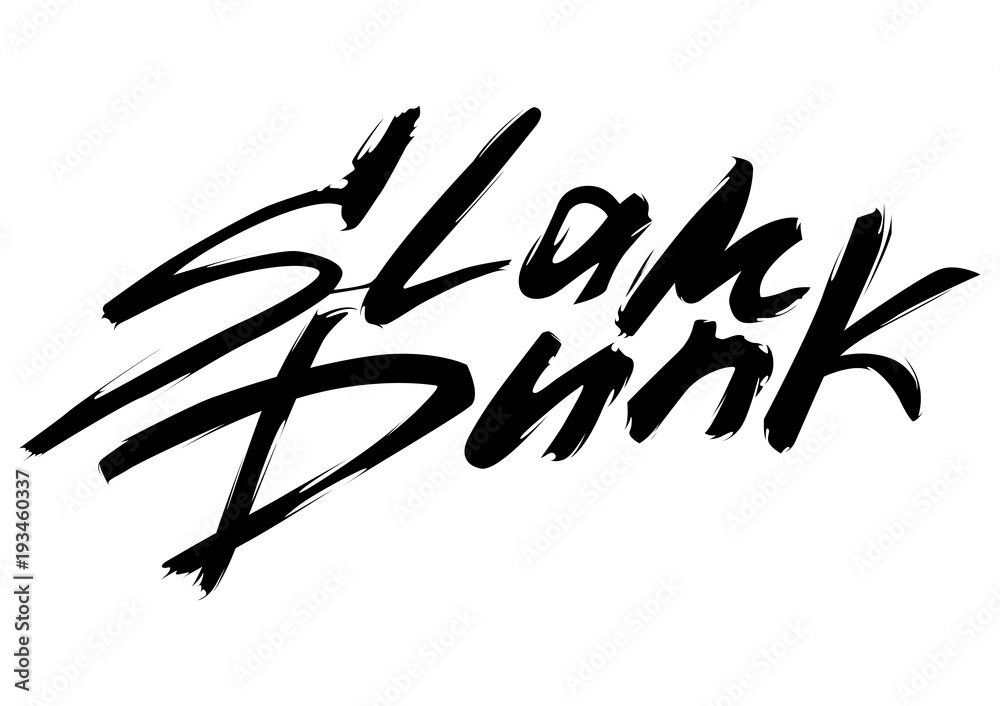 Fototapeta premium Basketball slam dunk