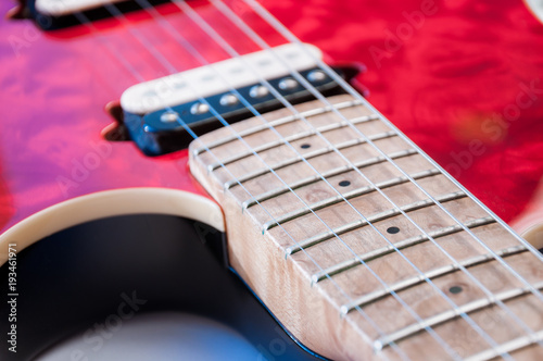 Red Guitar photo