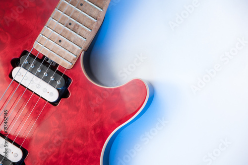 Red Guitar photo