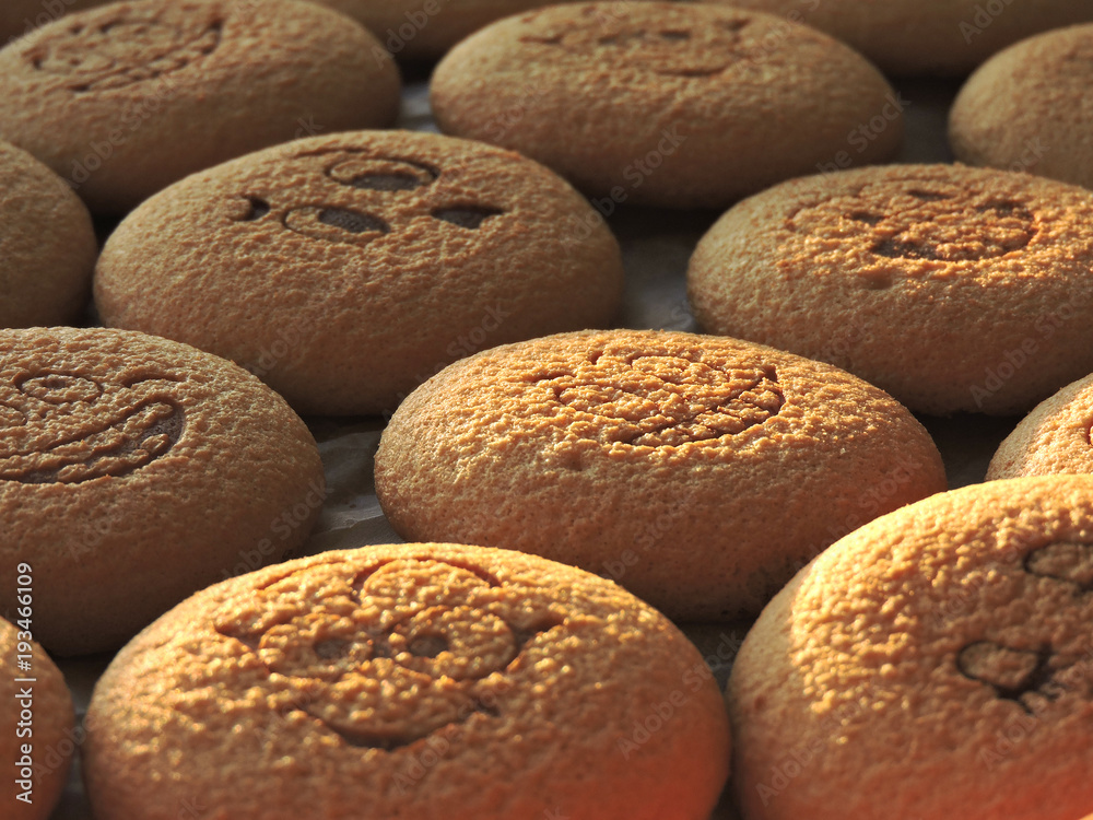 Ruddy Smiley Cookies