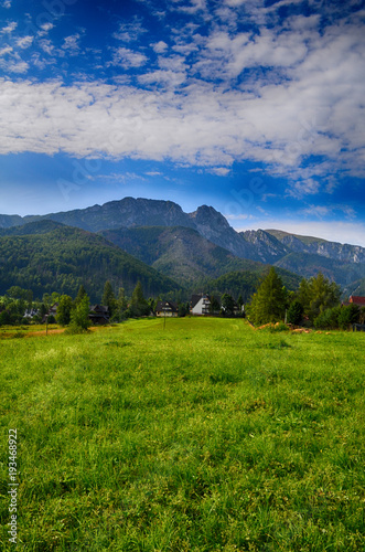Tatra mountains view