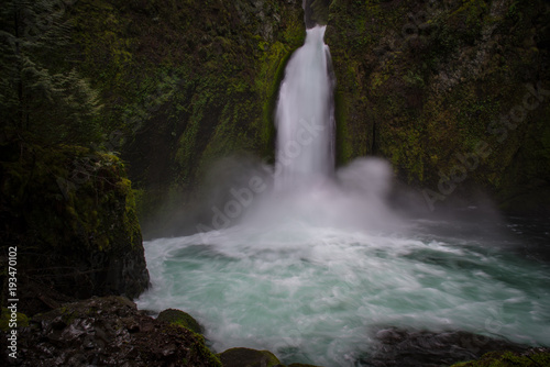 Waterfall in Oregon's Columbia River Gorge