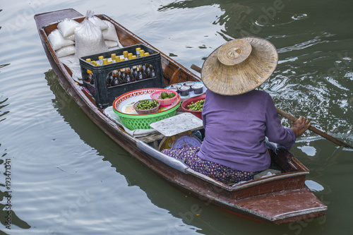 Floating Market, Thailand photo