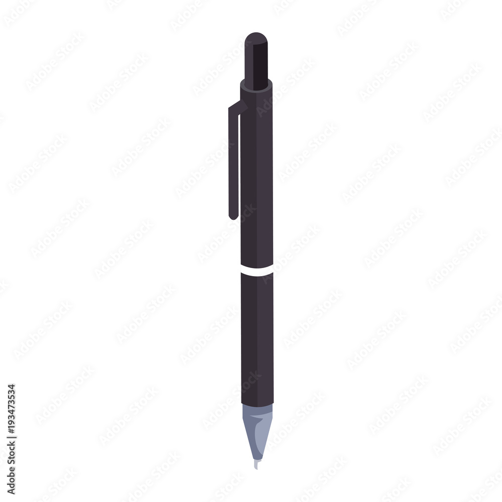 Office pen isolated vector illustration graphic design Office pen isolated vector illustration graphic design