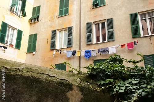 laundry on the wall © Arisa