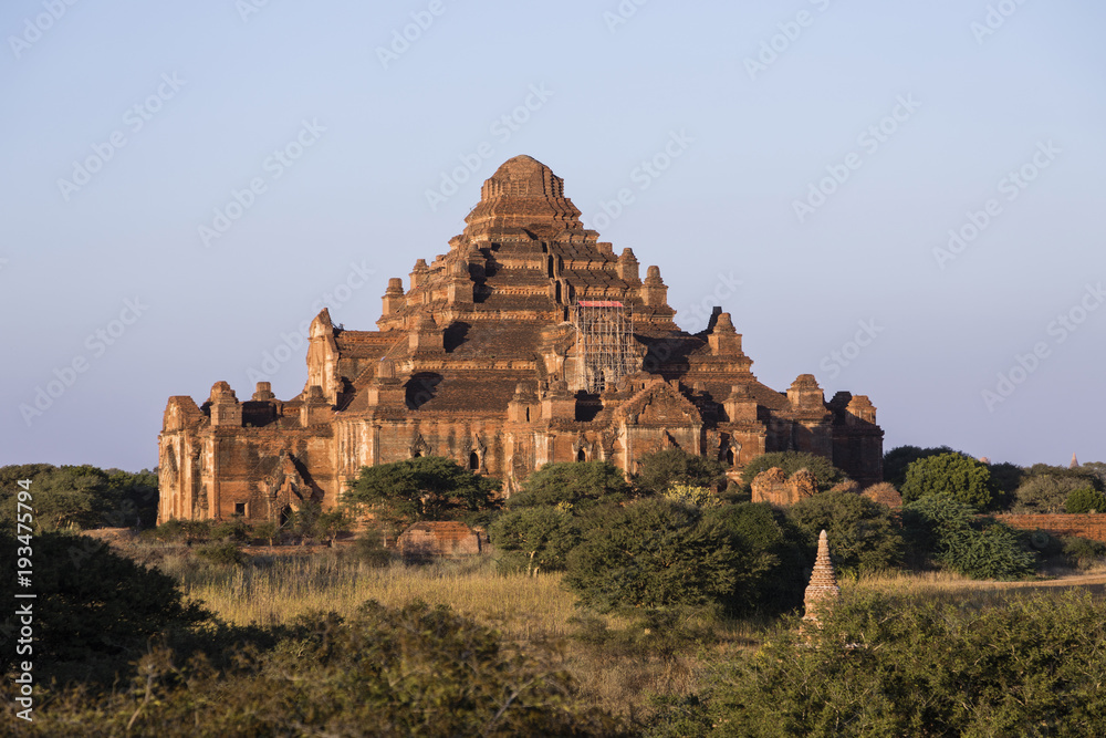 Ancient Temple in the Archaeological Park in Bagan, Myanmar