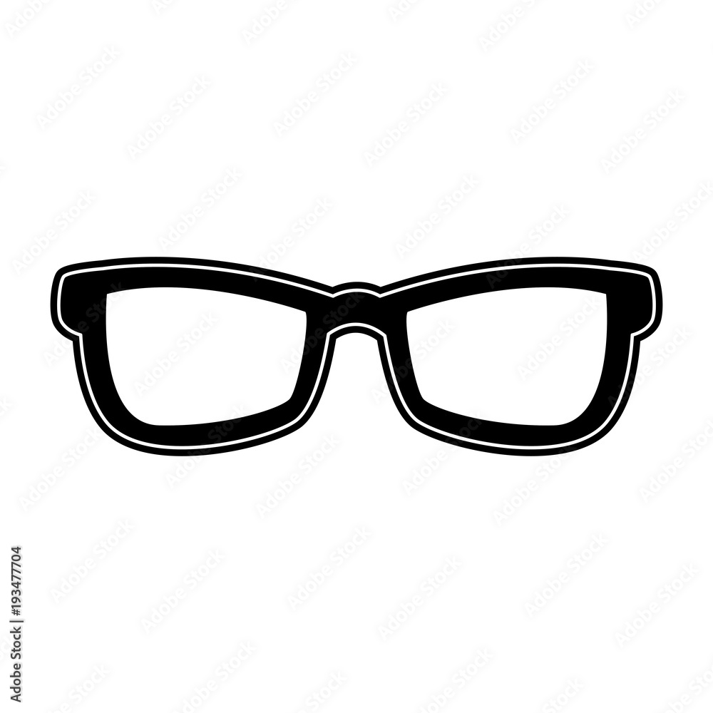 Executive glasses isolated vector illustration graphic design Executive glasses isolated vector illustration graphic design