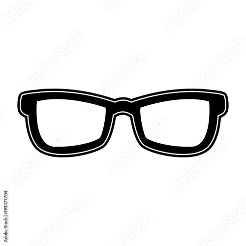 Executive glasses isolated vector illustration graphic design