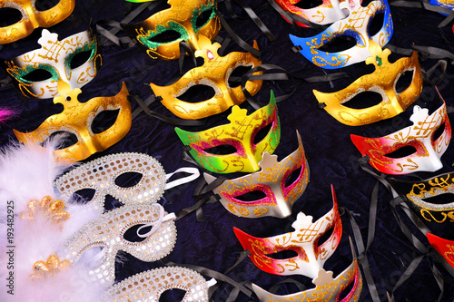 Venetian masks for the carnival