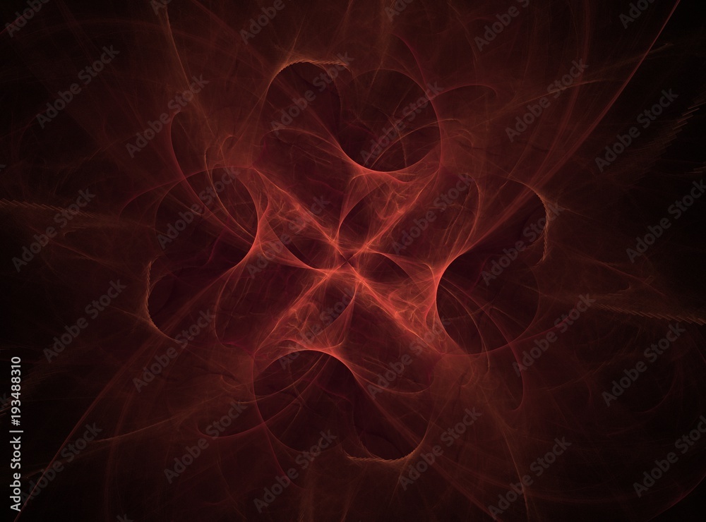 Abstract graphic fractal composition generated by computer Abstract graphic fractal composition generated by computer