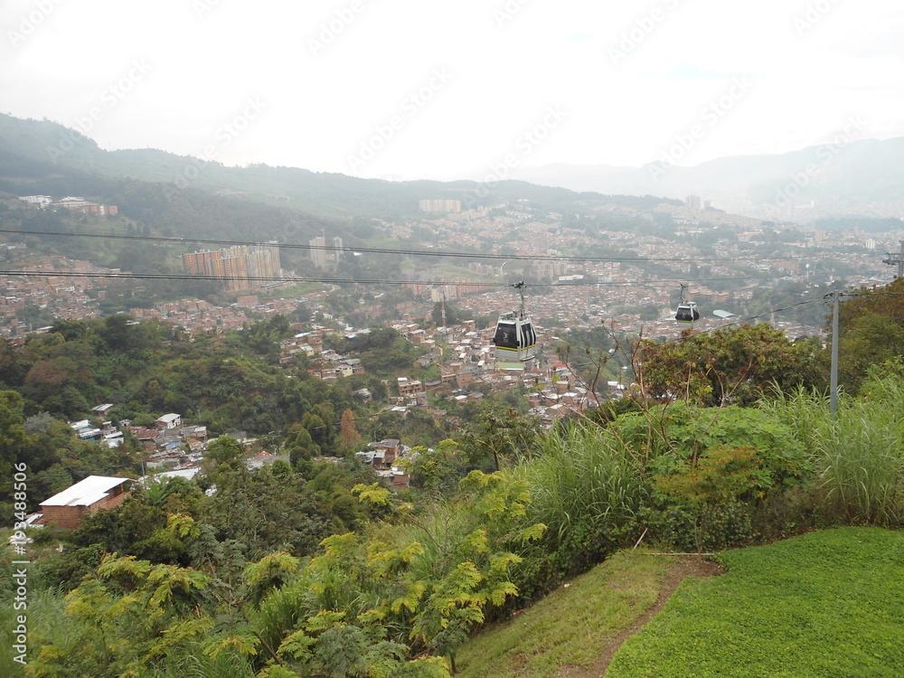Fototapeta premium Medellin - Mirador Oriente