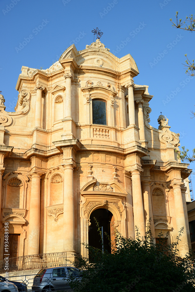 Chiesa di San Domenico in Noto, Sicily, Italy