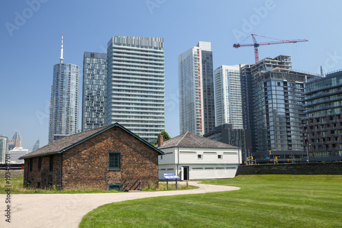 Photography The historic buildings at Fort York in Toronto