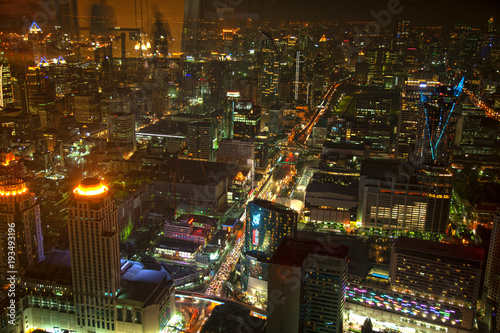 bangkok city lights