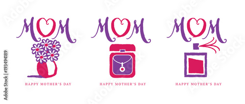 Mother's Day Gift Signage Or Card Art Graphics