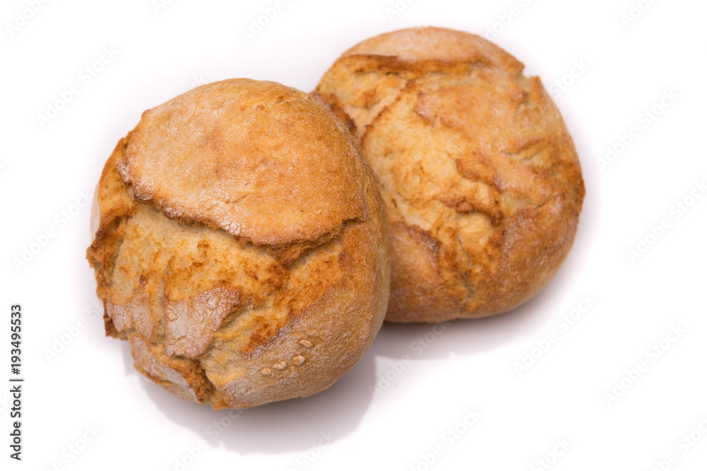 bread roll, bread on a white background, isolated bread roll, bread on a white background, isolated
