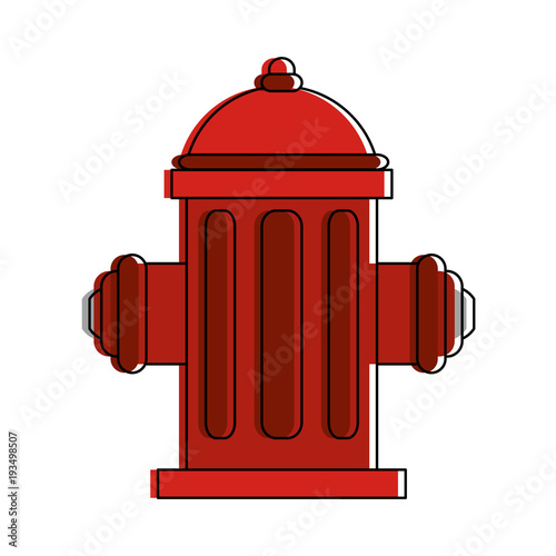 water hydrant icon image vector illustration design 