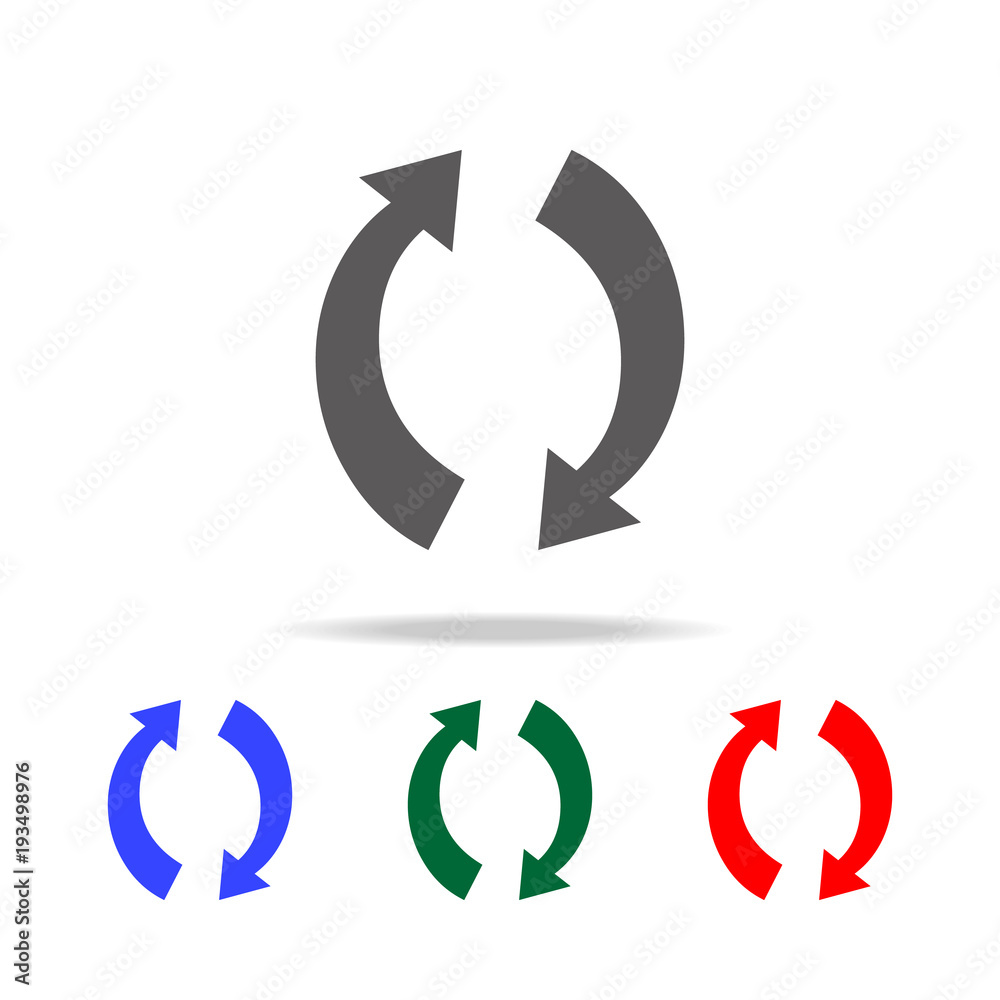 Refresh sign icon. Elements in multi colored icons for mobile concept and web apps. Icons for website design and development, app development Refresh sign icon. Elements in multi colored icons for mobile concept and web apps. Icons for website design and development, app development
