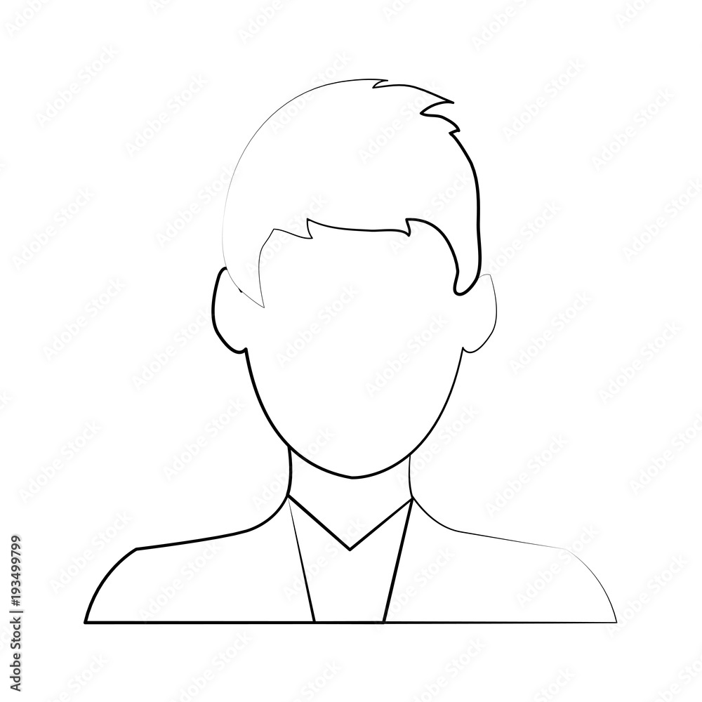 Guy face cartoon icon vector illustration graphic design Guy face cartoon icon vector illustration graphic design