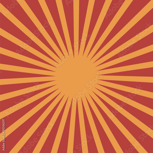 Sun beam ray sunburst pattern background summer. Shine Summer pattern.