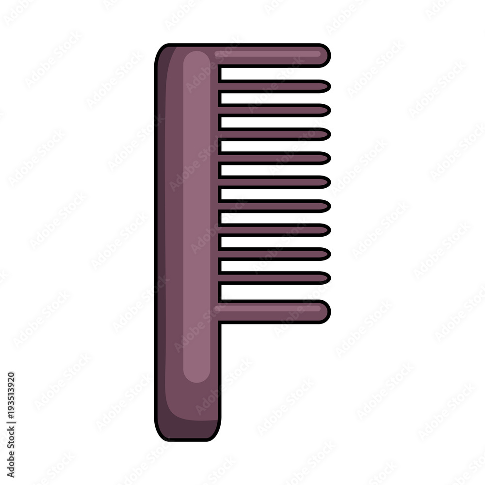 comb barber tool icon vector illustration design comb barber tool icon vector illustration design