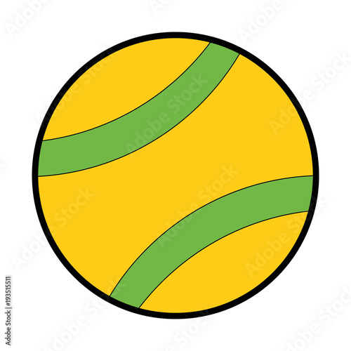 plastic balloon toy icon vector illustration design
