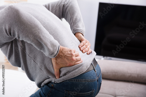 Man Suffering From Back Pain