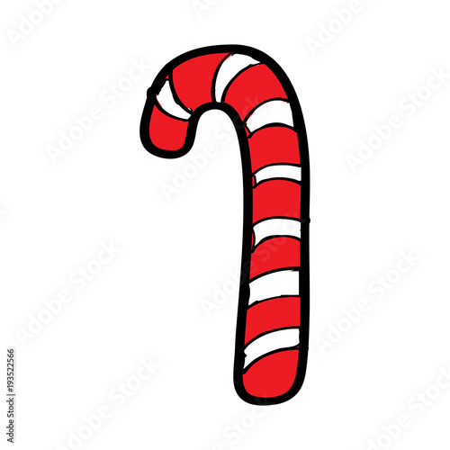Wallpaper Mural sweet candy cane dessert mint striped vector illustration Torontodigital.ca