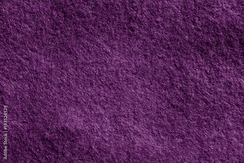 Fototapeta premium Felt surface in purple color.