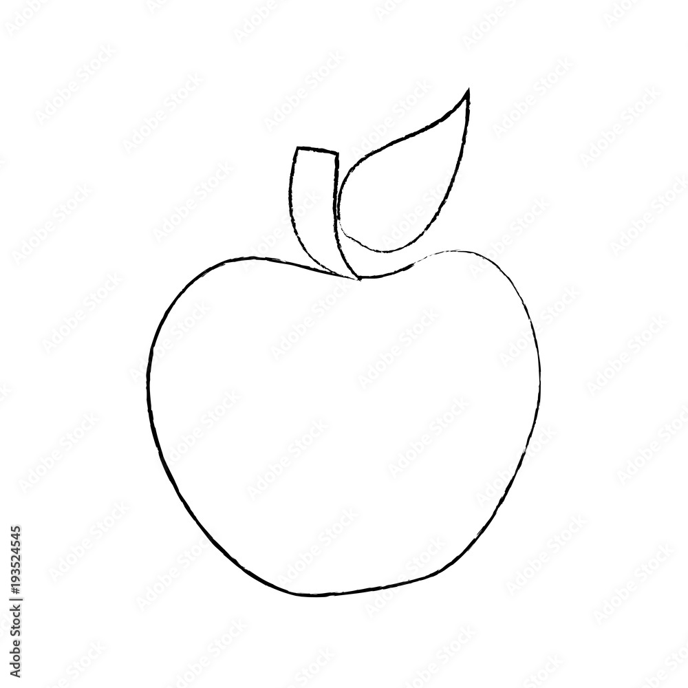 fruit tasty apple delicious food vector illustration sketch design fruit tasty apple delicious food vector illustration sketch design