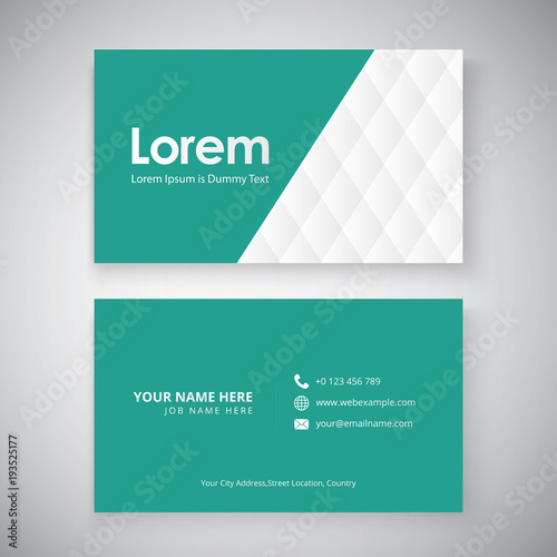 Business Card Template. creative business card